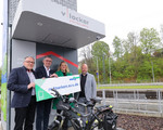 Modernes Radparken in Schwalmstadt eröffnet