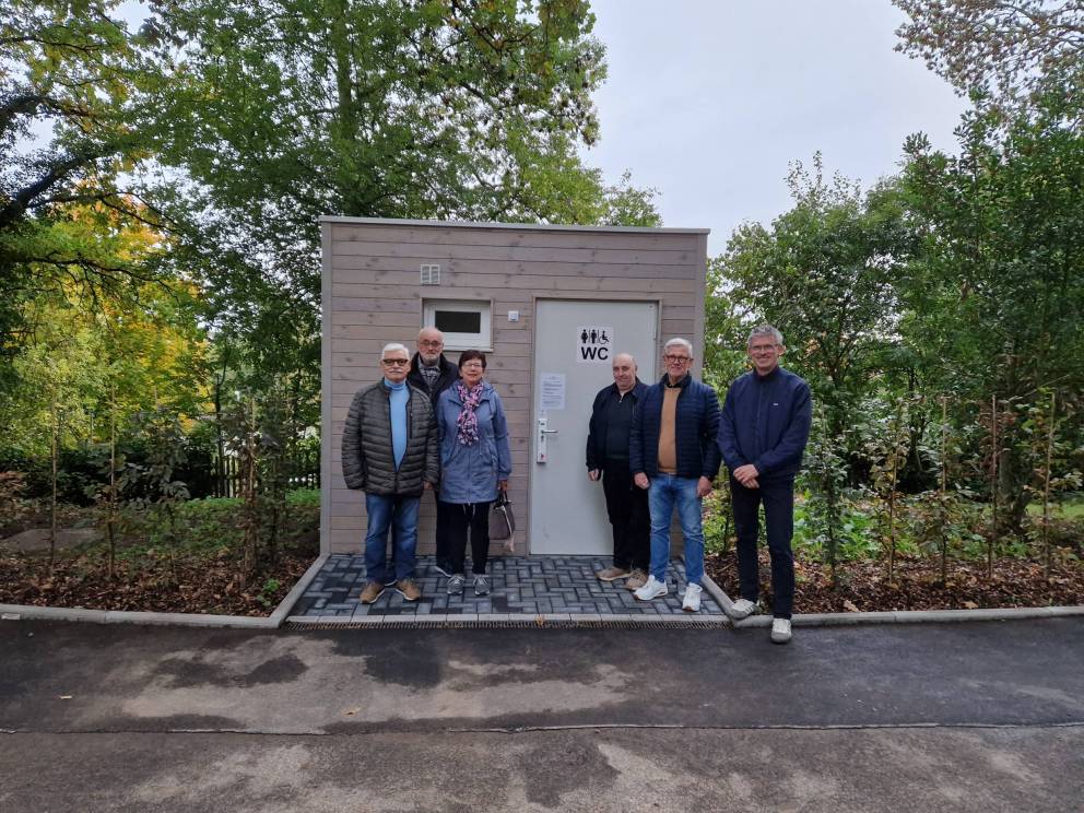 WC-Container Friedhof